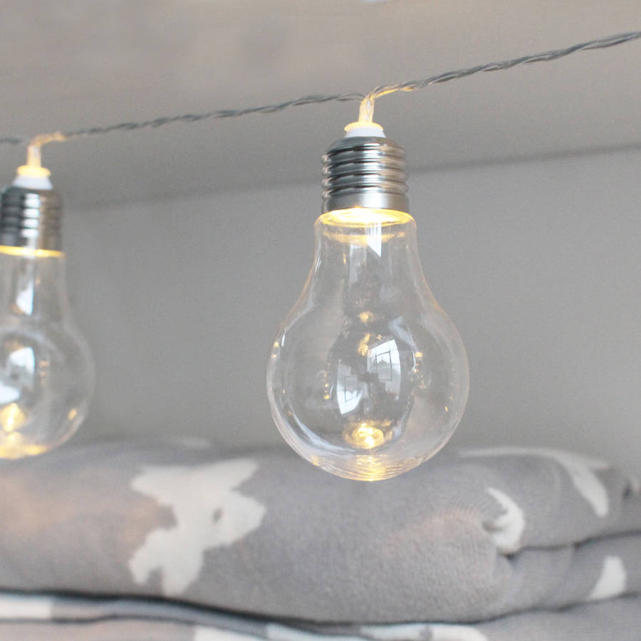 bulb fairy lights by lindsay interiors