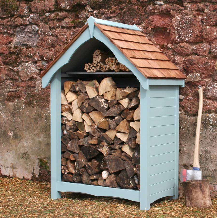 quality log store by the handmade garden storage company
