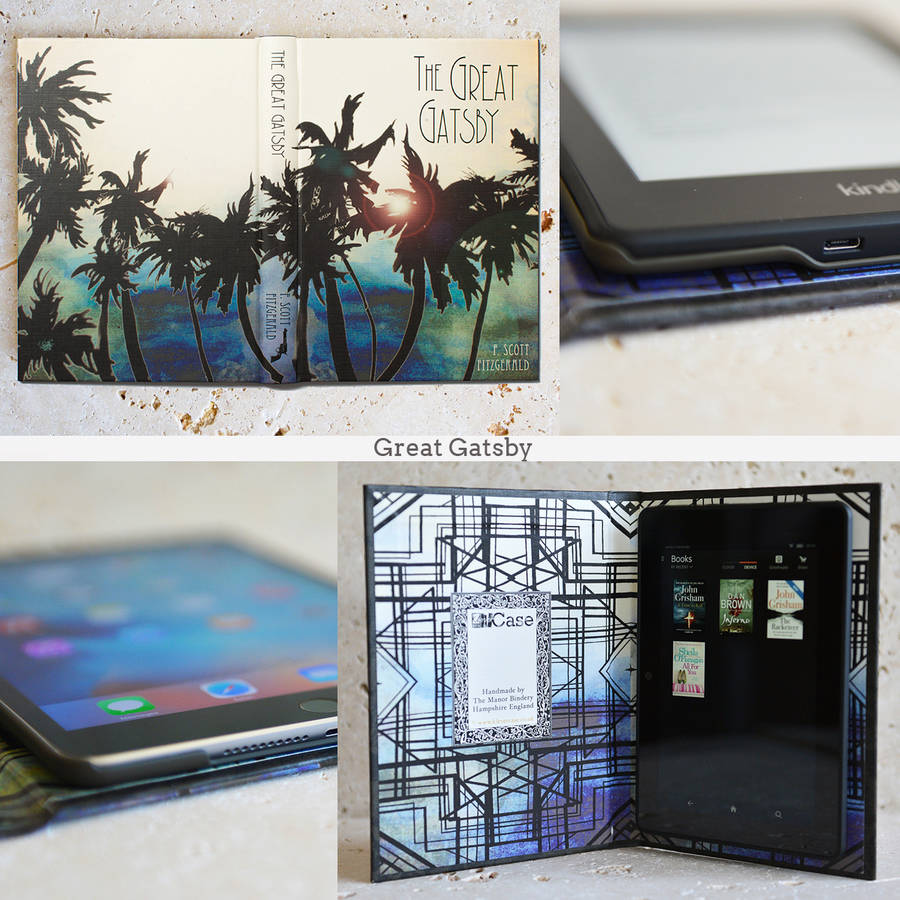 classic hardback book cover for kindle or tablet by klevercase