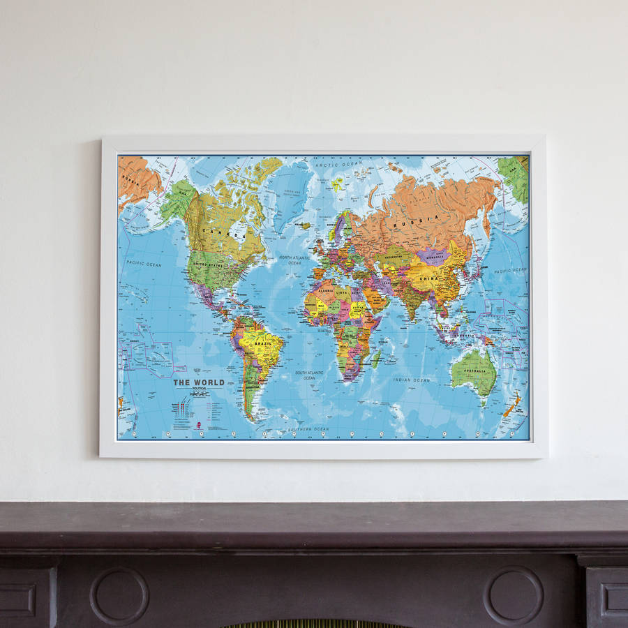 Dit Is De Wereldkaart Framed World Map World Map Poster World Map Porn Sex Picture 9154