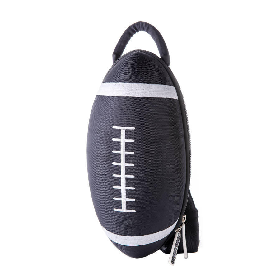 sportpax black rugby backpack by sportpax
