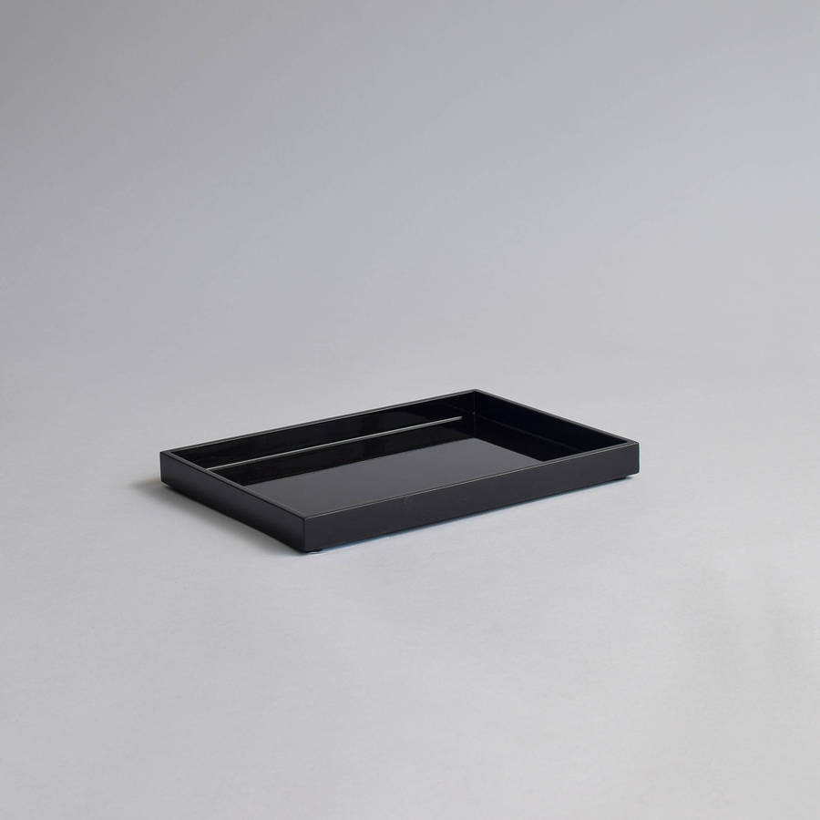 small lacquer vanity tray by nom living