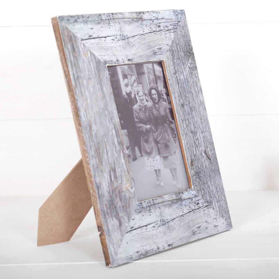 wood effect picture frame by red berry apple