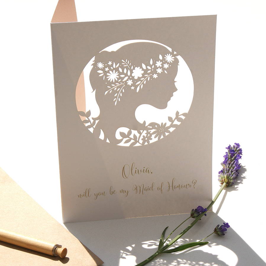 maid of honor design
