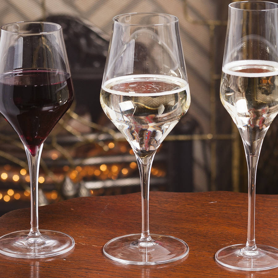 wine connoisseur’s elegant chardonnay flute by dibor