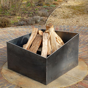 Basalt Welded Steel Fire Pit By Magma Firepits 