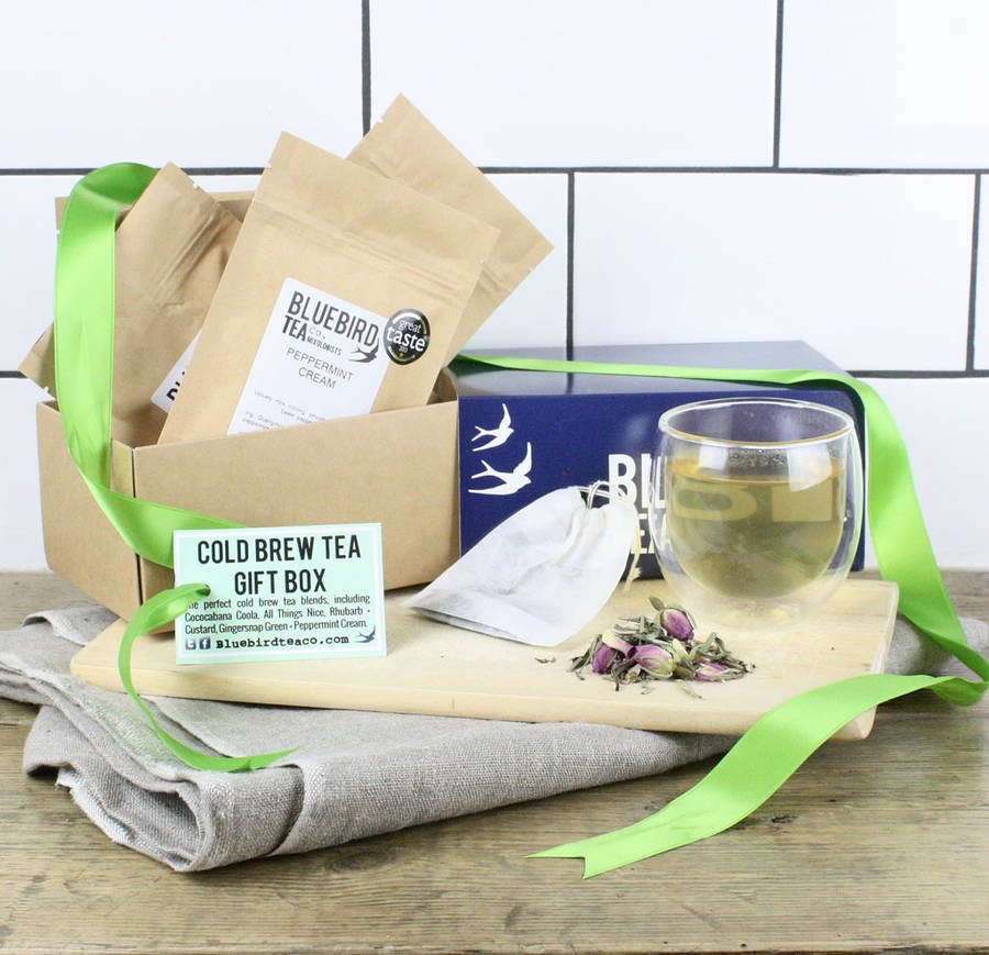 iced tea + cold brew starter kit by bird & blend tea co