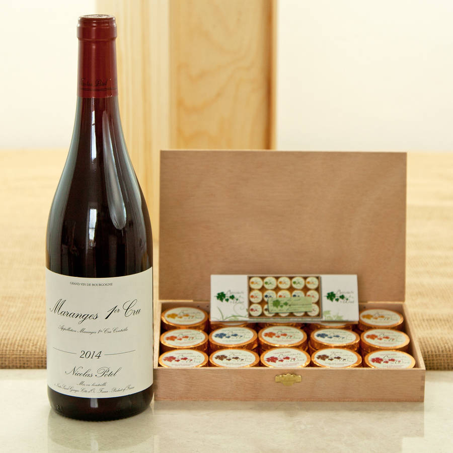 wine and chocolates tasting gift box by jones and jones of berwickupon