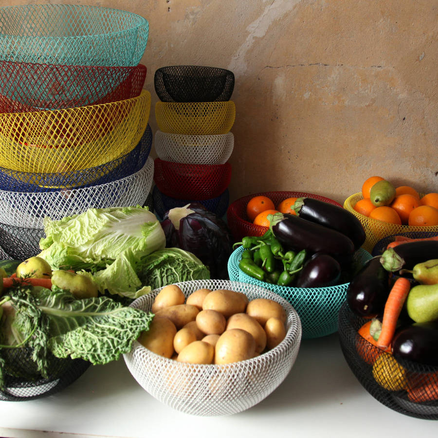 mesh bowl by grattify