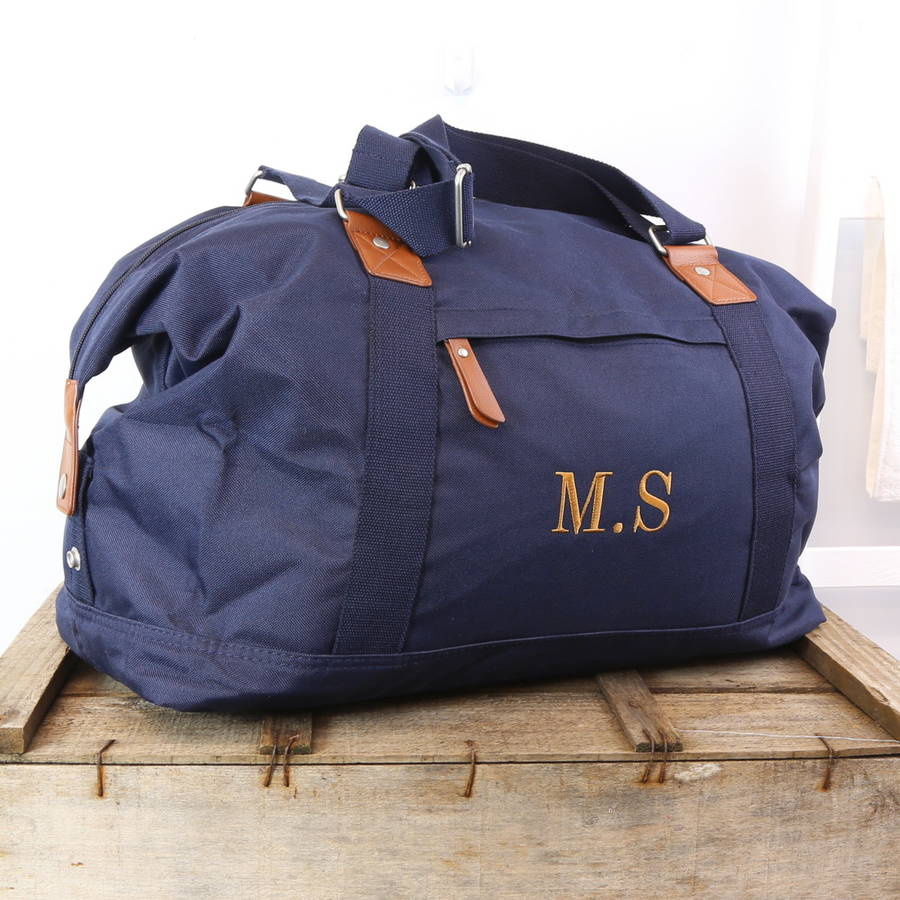 vintage holdall bag