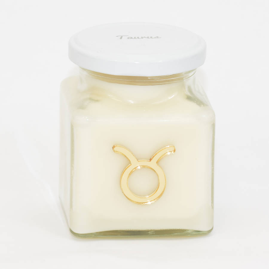 Zodiac Sign Candle By Flamingo Candles 3729