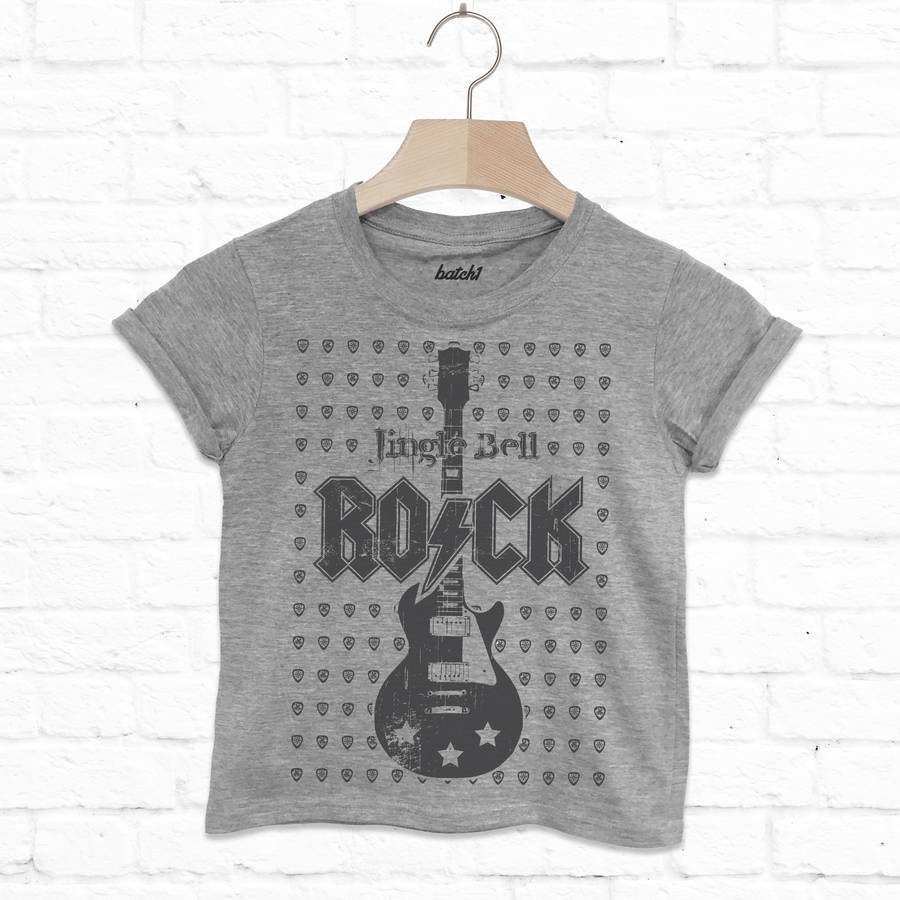 Jingle Bell Rock Kids Christmas T Shirt By Batch1 Notonthehighstreet