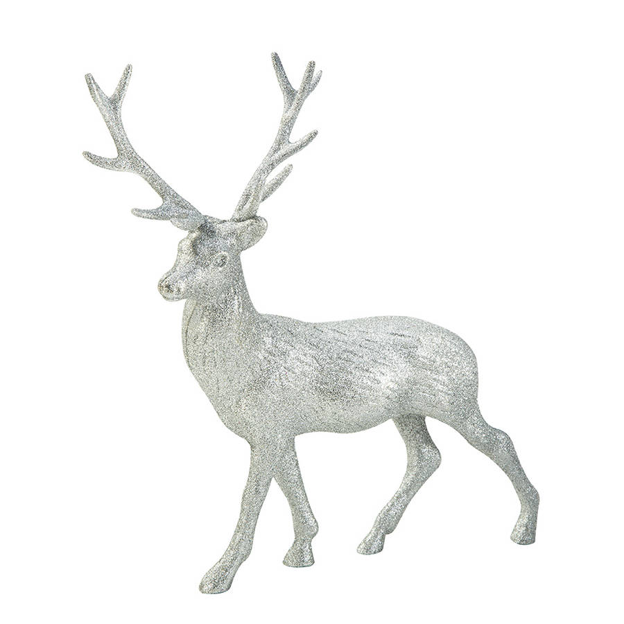 silver glitter reindeer by all things brighton beautiful silver glitter reindeer by all things brighton beautiful