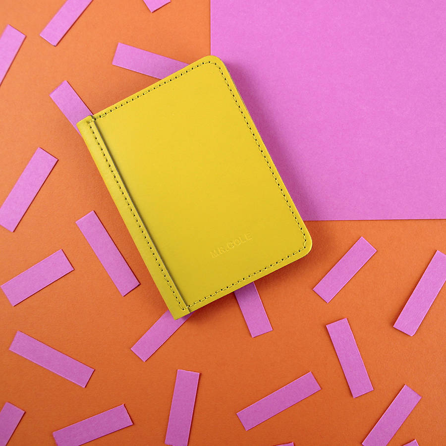 personalised passport cover by britstitch