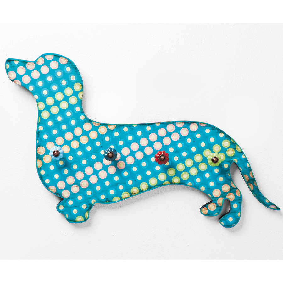 sausage dog coat rack by i love retro