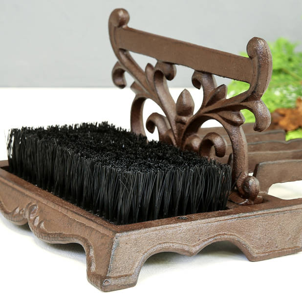 gardener's cast iron boot brush and scraper by dibor