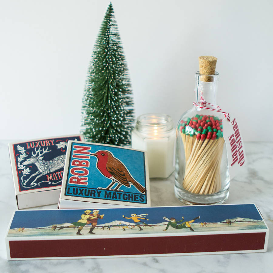 long luxury christmas matches by berylune