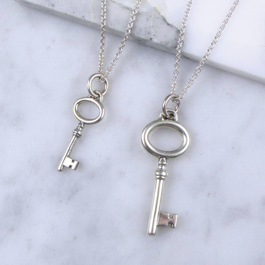 key necklace by black pearl