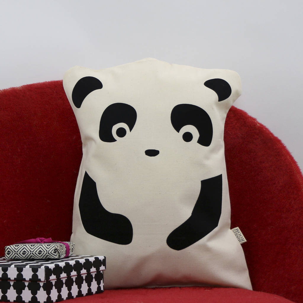 dunelm panda cushion