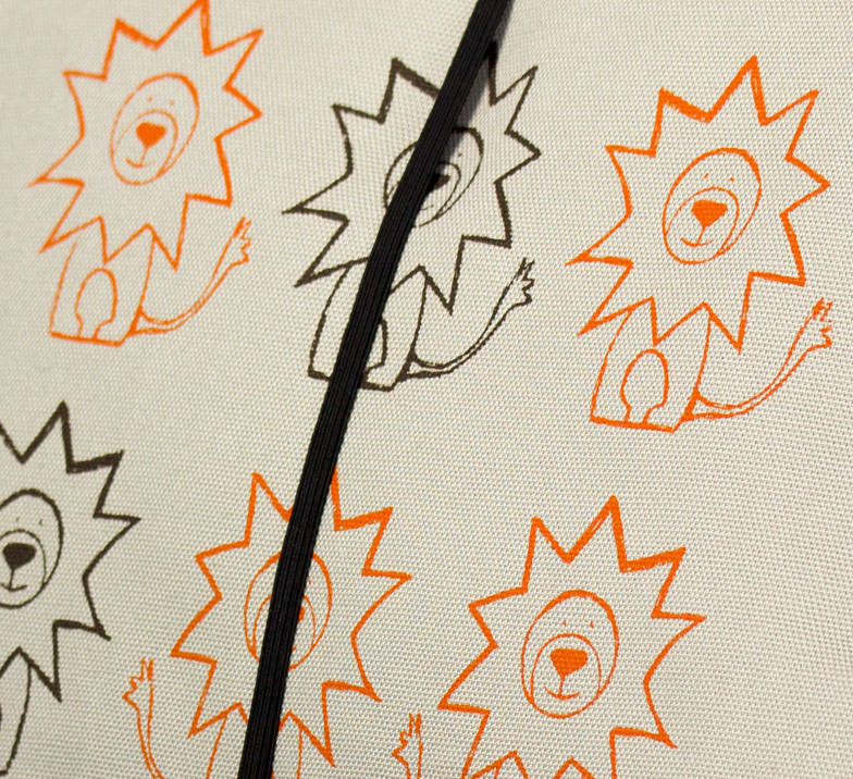 new baby gift, lion changing mat by misty & boo