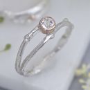 sapphire woodland twig ring sapphire engagement ring by caroline brook | notonthehighstreet.com