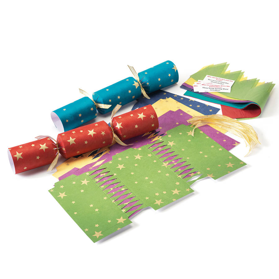 christmas cracker kit by traidcraft notonthehighstreet com christmas cracker kit by traidcraft notonthehighstreet com