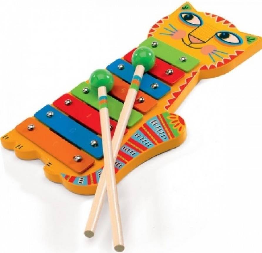 cat xylophone by crafts4kids