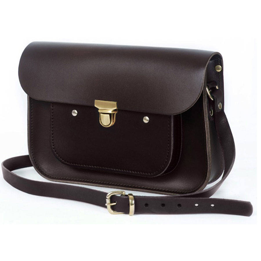 Small Leather Satchel Bag By N'damus London | Notonthehighstreet.com