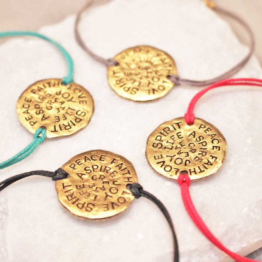 affirmation bracelet by jamie london