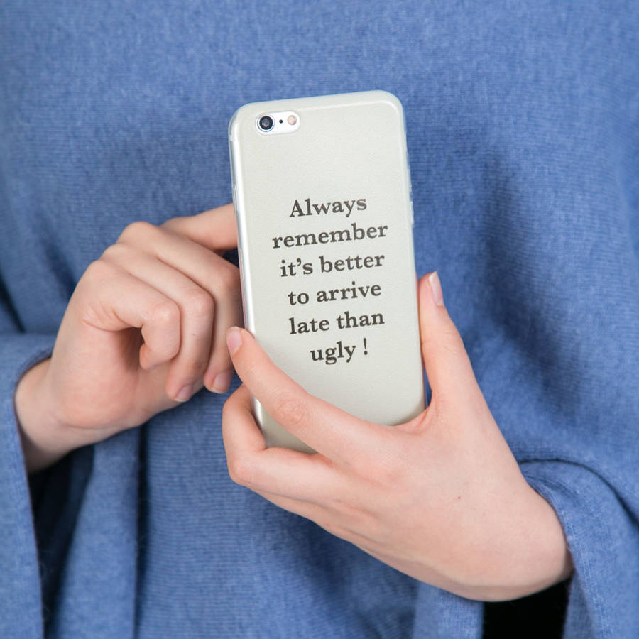 slogan phone cases by lovethelinks
