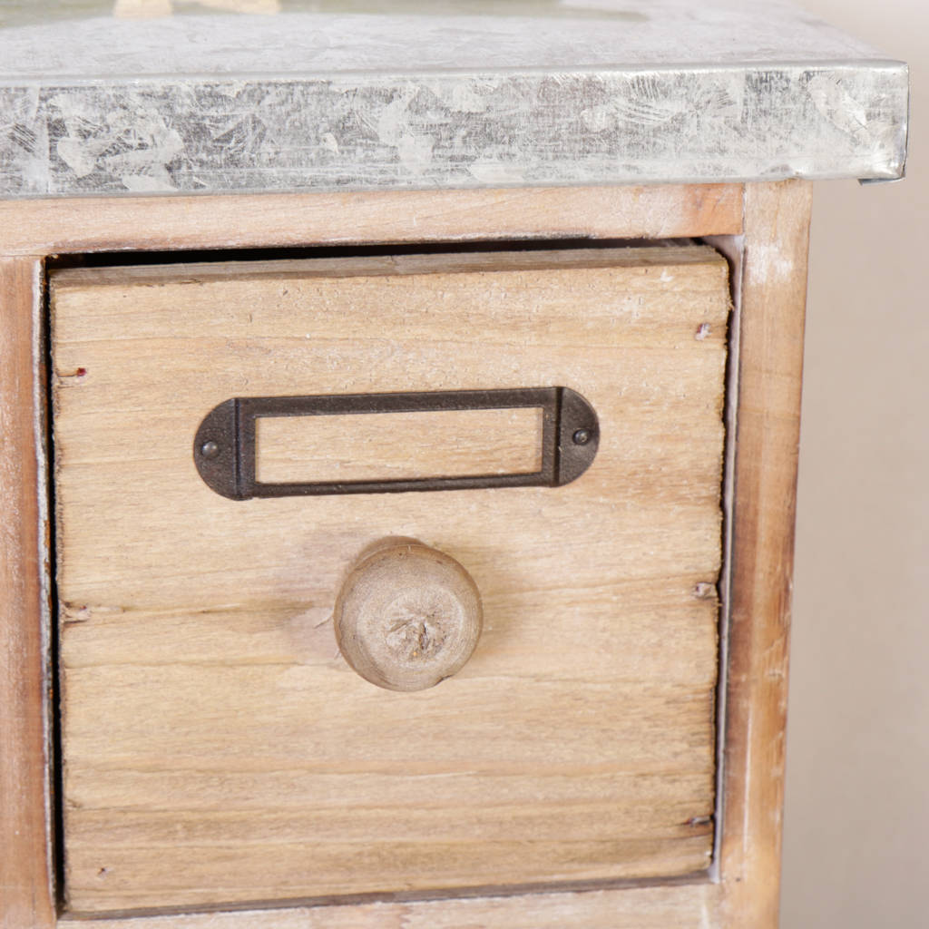 six drawer mini cubby hole by dibor