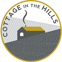 Cottage in the Hills House on a Heart Hill logo