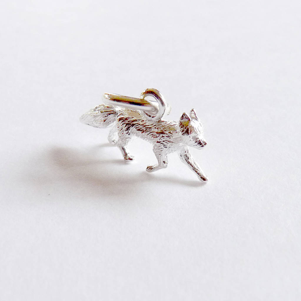 silver fox necklace by joy everley