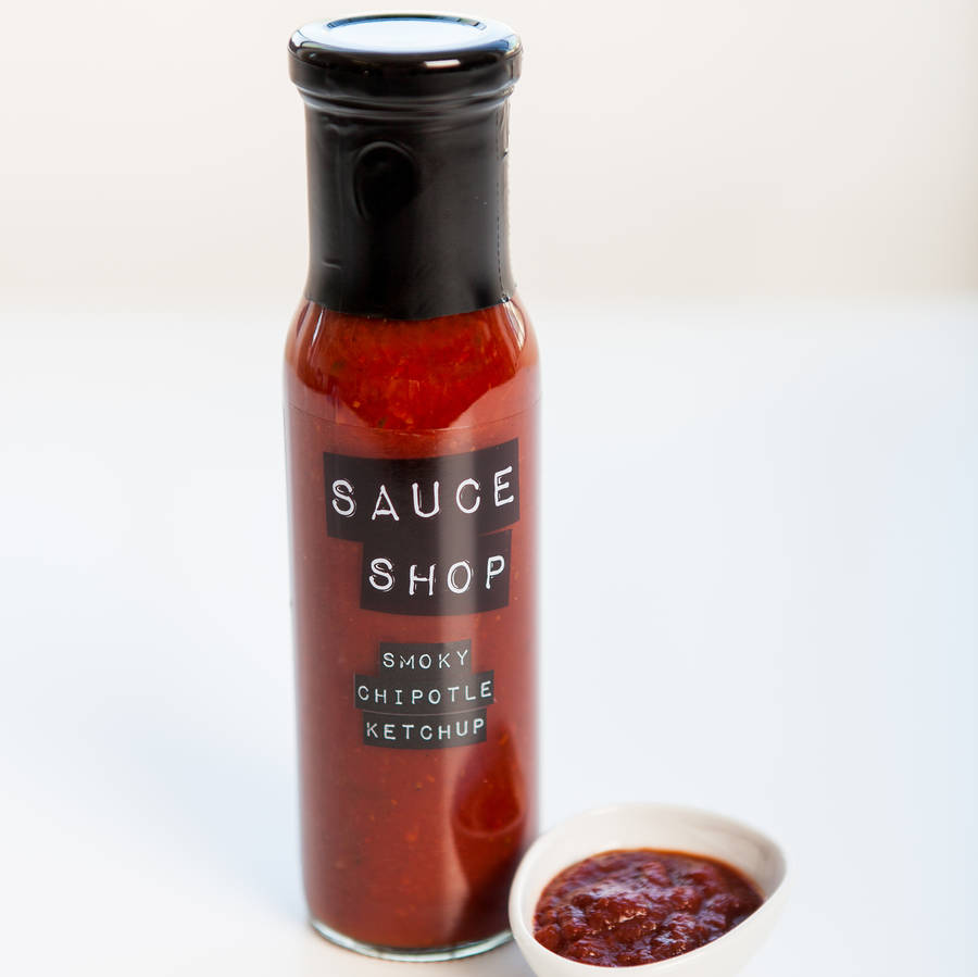 smoky chipotle ketchup by sauce shop | notonthehighstreet.com