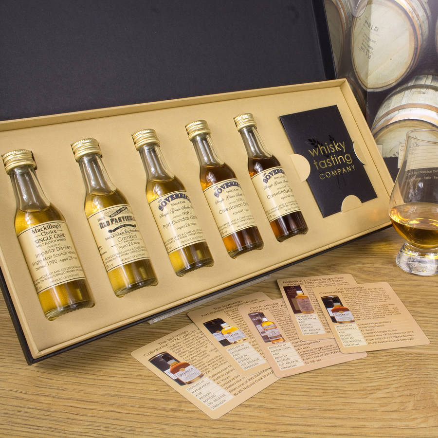 scotland's long lost distilleries whisky gift set by