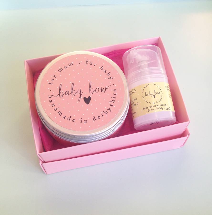 yummy mummy and baby pampering gift box by bow boutique