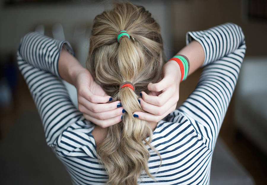 hair bands vintage style coloured by men's society