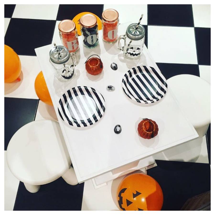 personalised halloween letter jar by jodie gaul