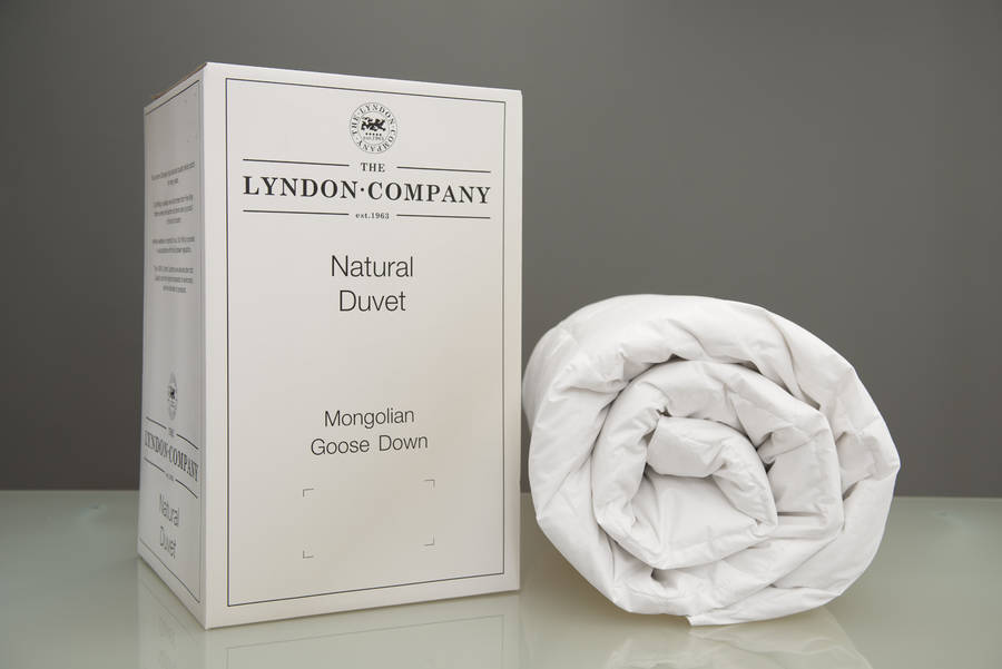 mongolian goose feather and down duvet 9 tog by the lyndon company