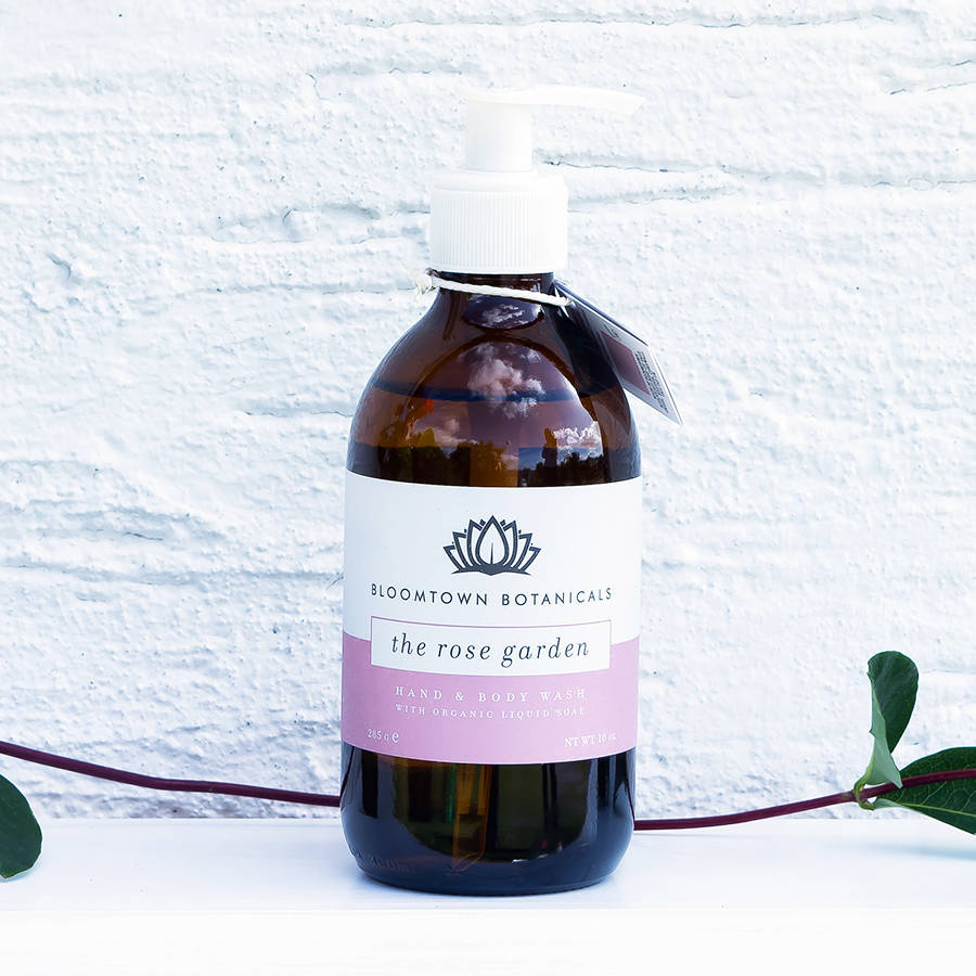 custom eco luxury bath gift set by bloomtown botanicals