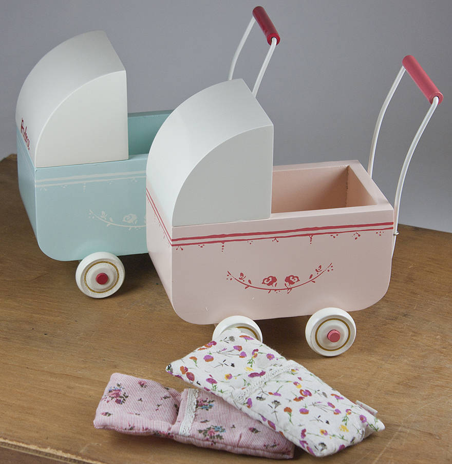 personalised dolls pram