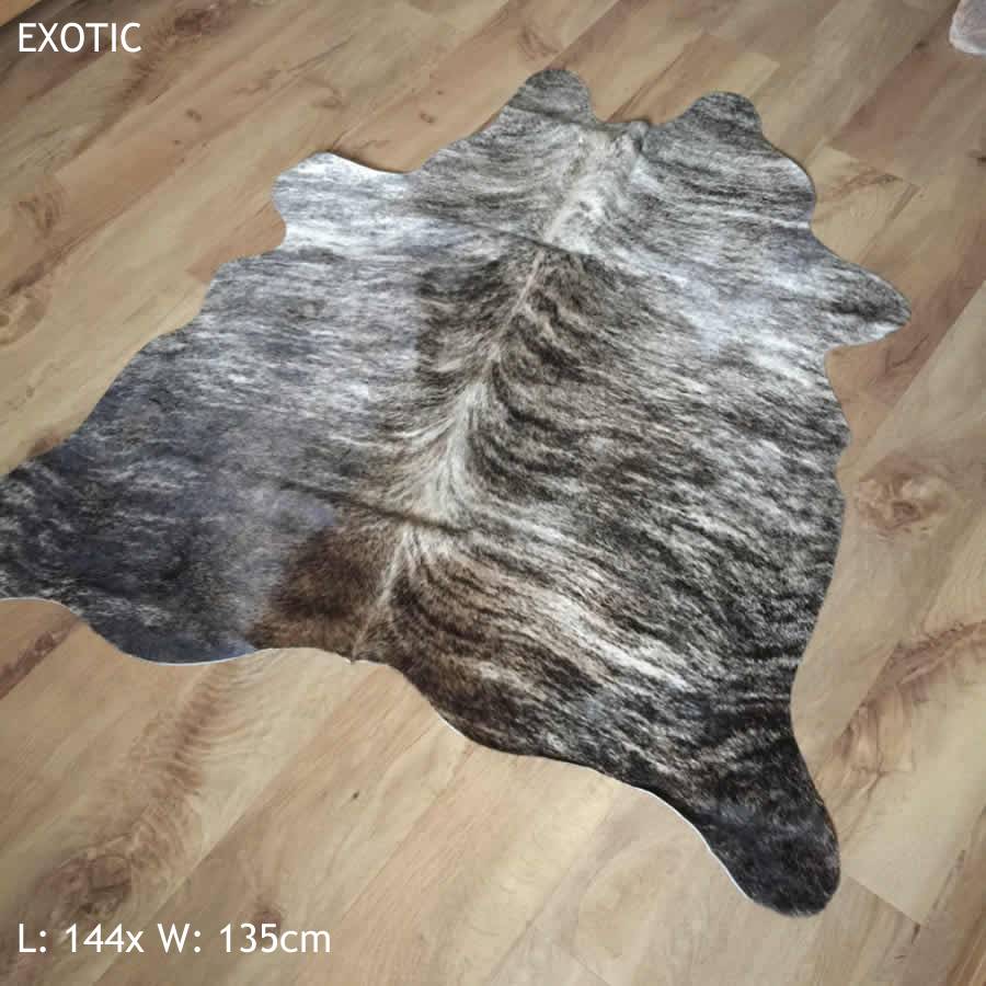 luxury cowhide rug hand selected south america by cowshed interiors