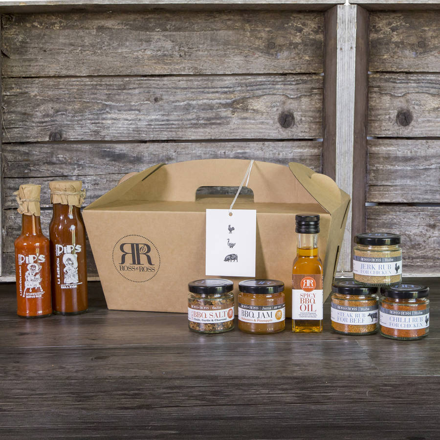 spicy bbq hamper by ross & ross