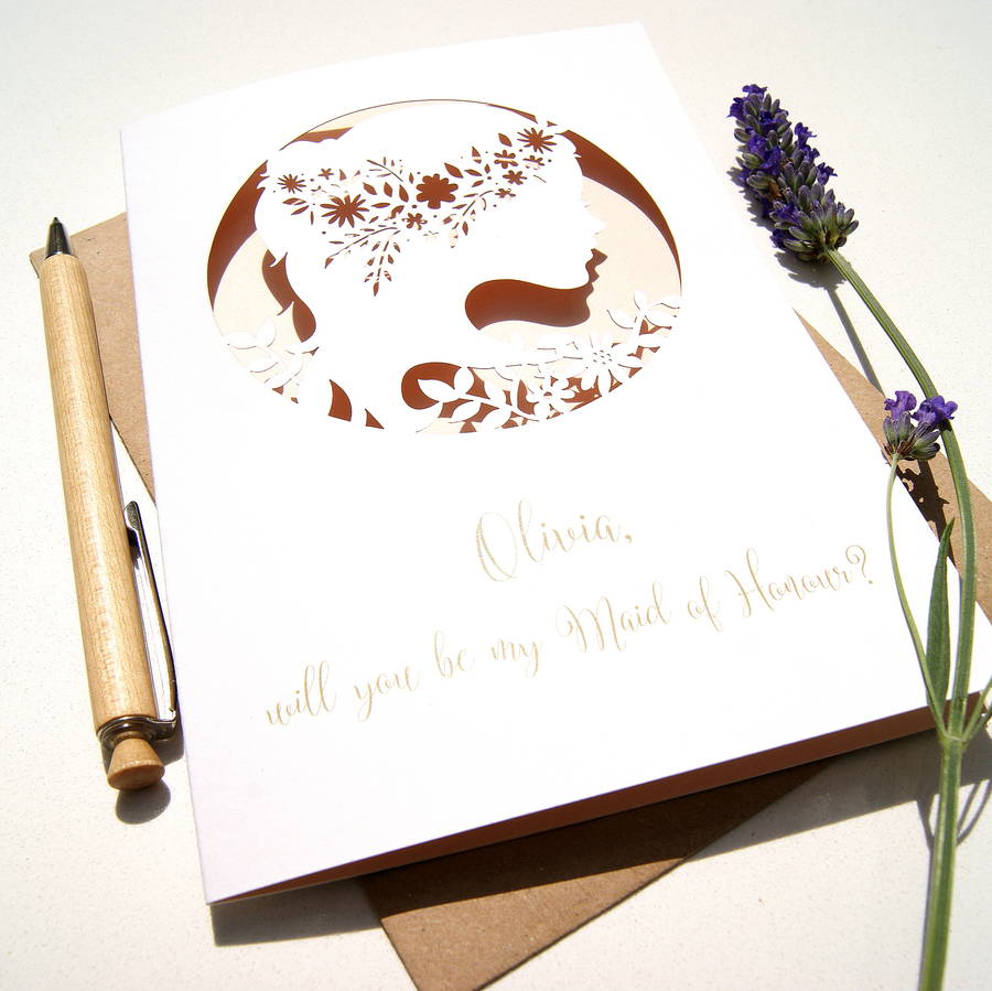 maid of honor design