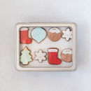 Cute Christmas Biscuit Tin By Honeywell Bakes | Notonthehighstreet.com