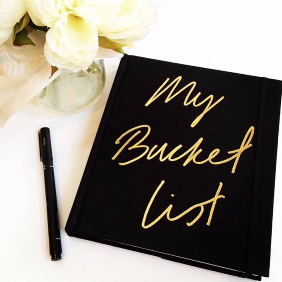 'my bucket list' journal by axel & ash | notonthehighstreet.com