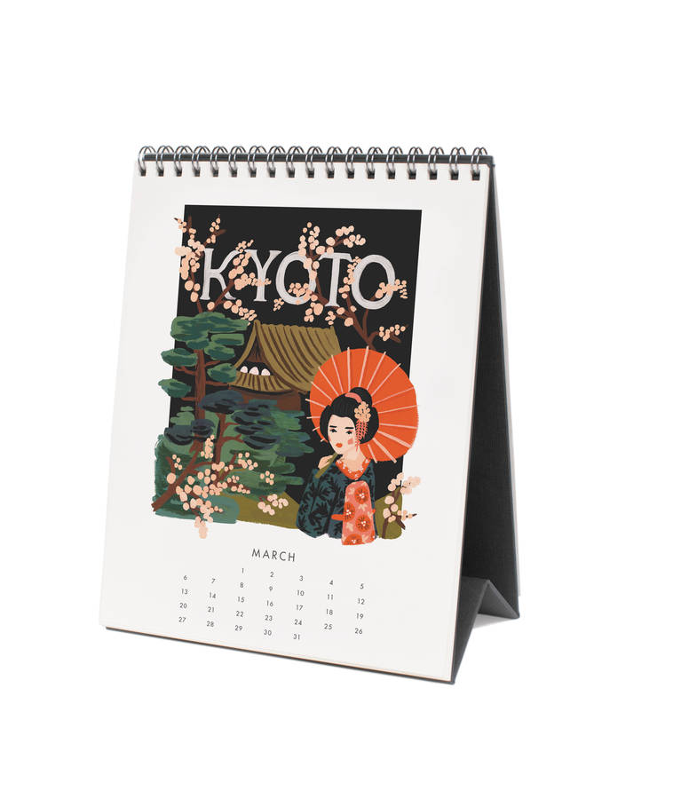 travel the world 2016 desk calendar by old with new