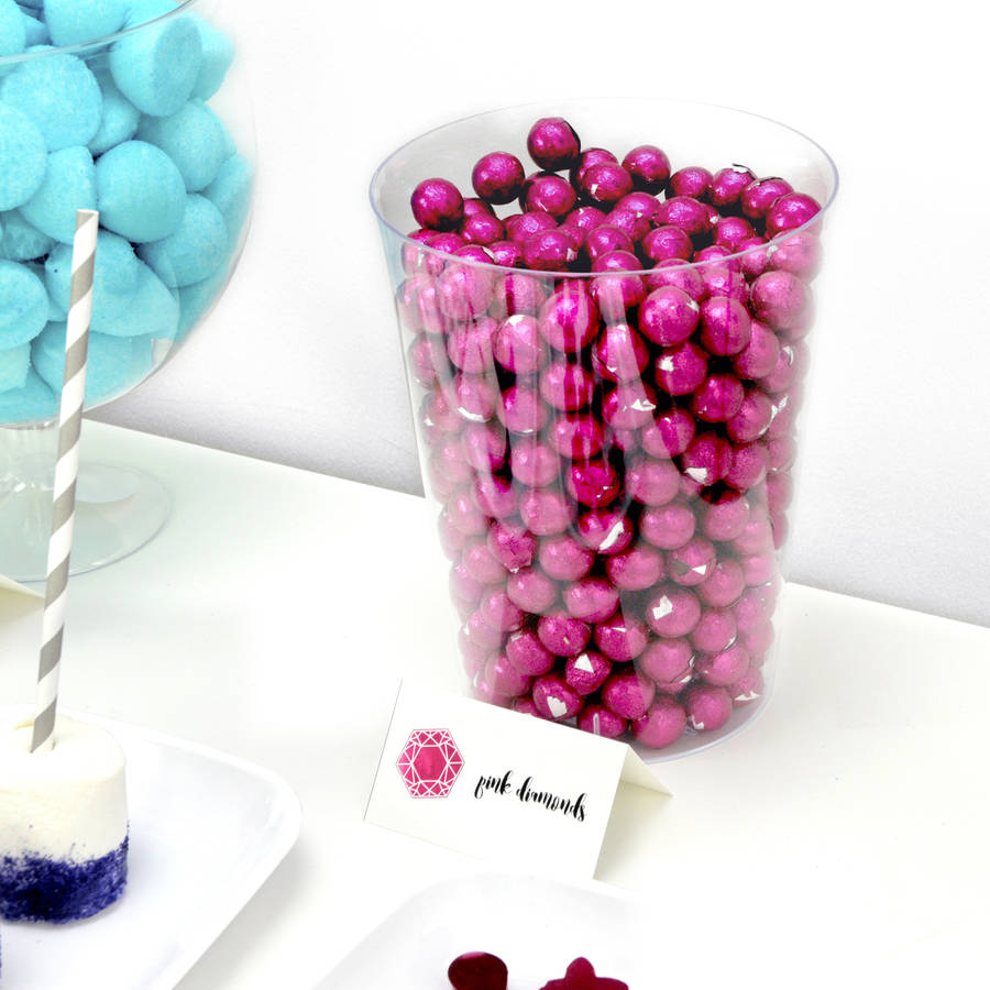 tall sweets container by peach blossom