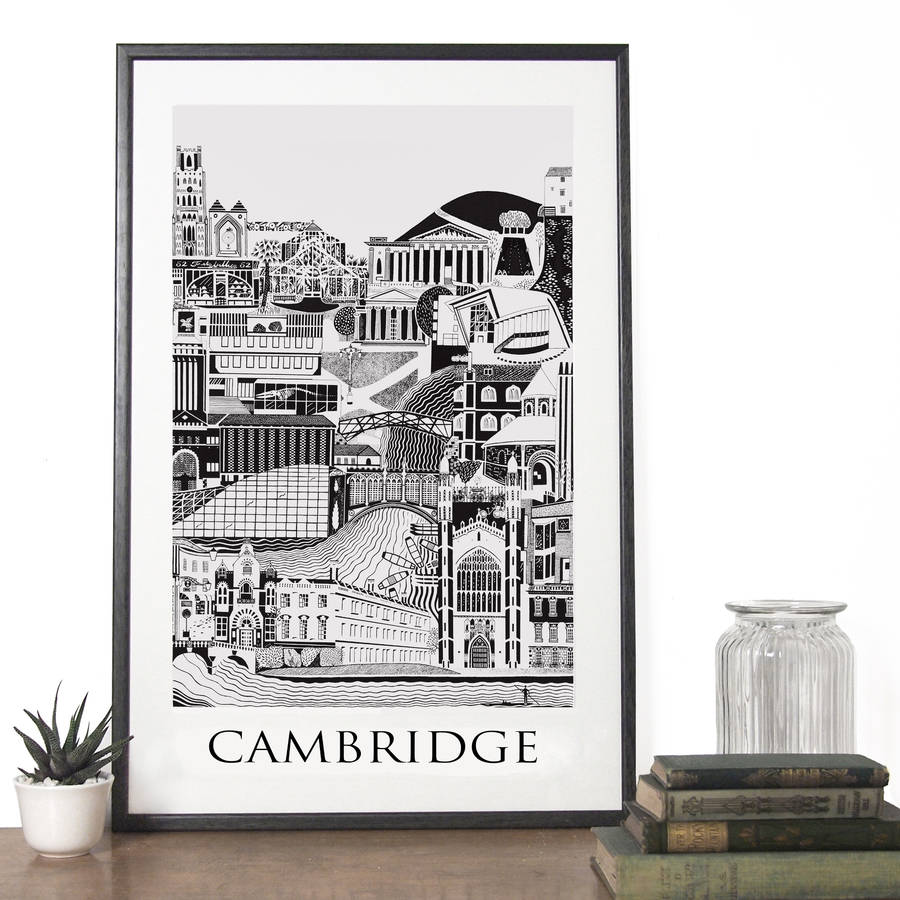 cambridge poster by emma hardicker