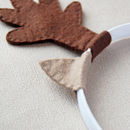 make your own reindeer antlers craft kit by clara and macy make your own reindeer antlers craft kit by clara and macy